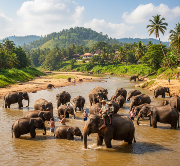 Pinnawala Elefantenwaisenhaus